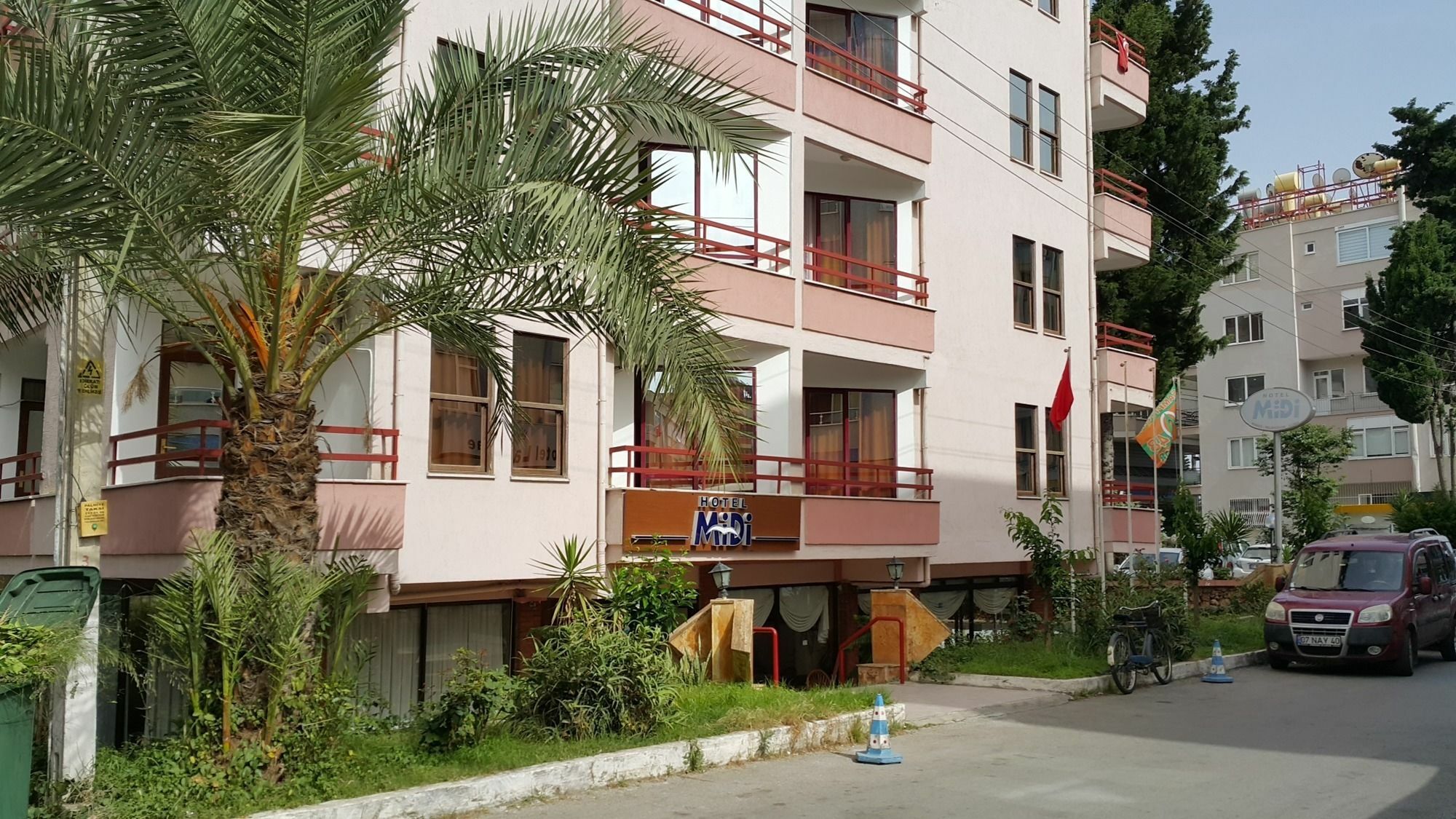 Midi Hotel Алания Экстерьер фото