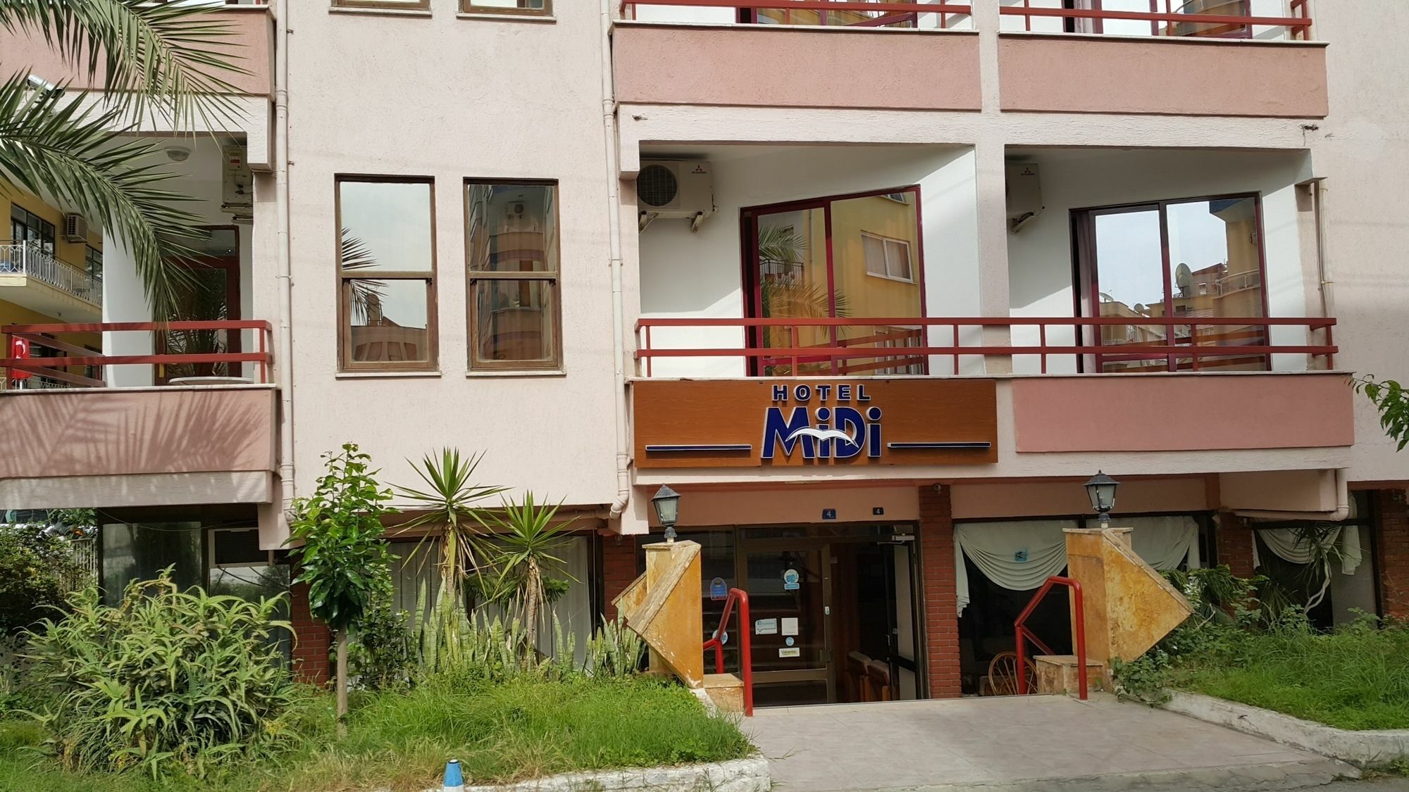 Midi Hotel Алания Экстерьер фото